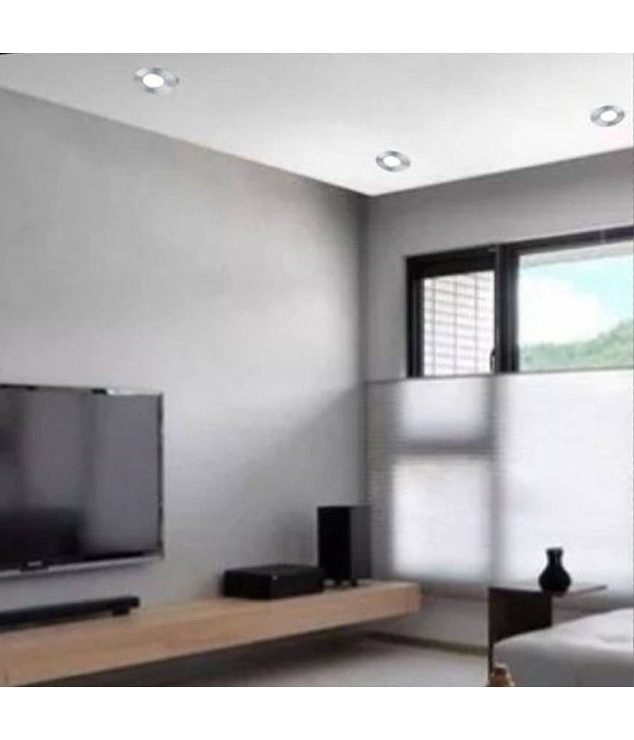 Porta Faretto Da Incasso Tondo Supporto Per Faretti Luci Portafaretto Rotondo P7         