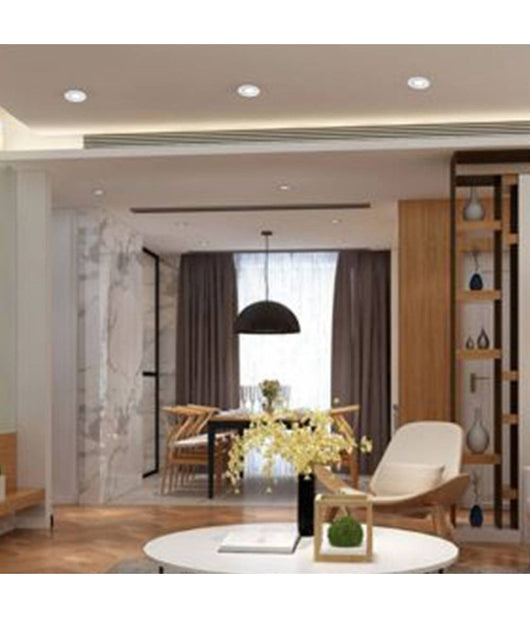 Porta Faretto Da Incasso Tondo Supporto Per Faretti Luci Portafaretto Rotondo P7  Bianco       