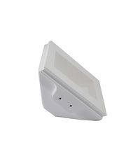 Porta Faretto Gesso Incasso Scomparsa 12x12cm Quadrato Led Luci Controsoffitto         