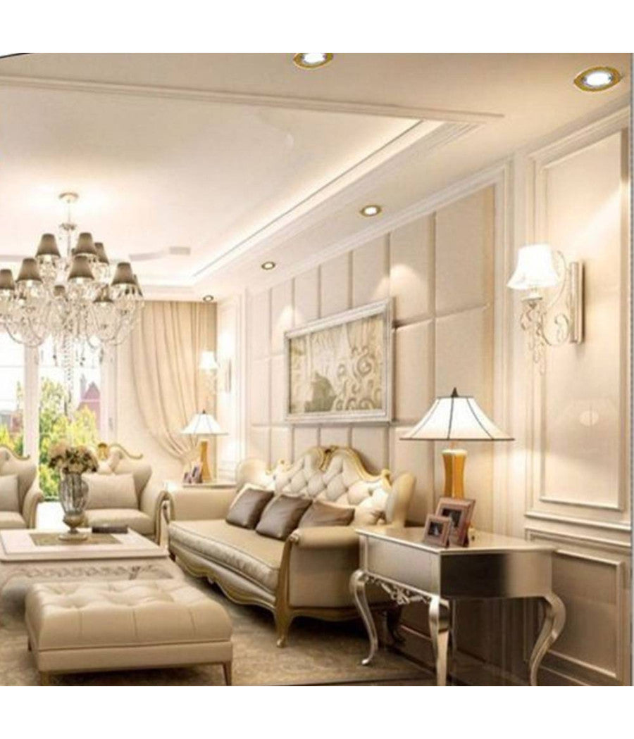 Porta Faretto Incasso Orientabile Acciaio Supporto Rotondo Decorato Glitter P8  Oro       