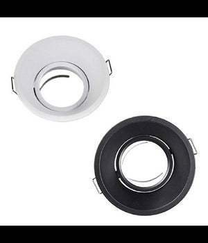 Porta Faretto Incasso Per Faretto Tondo Gu10 Orientabile Per Controsoffitto P13         