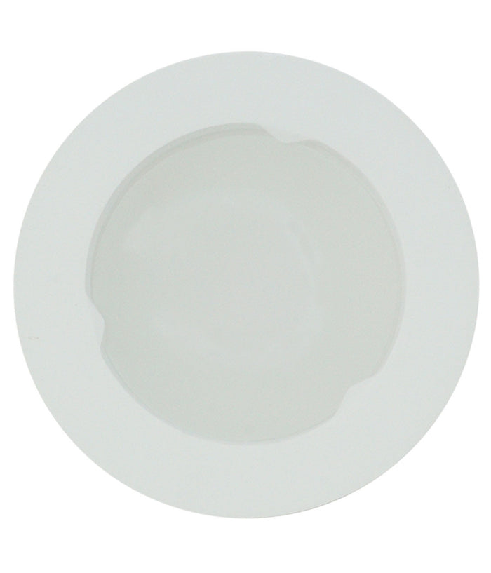 Porta Faretto Incasso Vetro Gesso Rotondo Scomparsa Supporto Lampada Led Alogena         