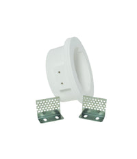 Porta Faretto Incasso Vetro Gesso Rotondo Scomparsa Supporto Lampada Led Alogena         