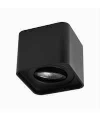 Porta Faretto Orientabile Da Soffitto Nero Per Faretto Gu10 / Gu5.3 P34-gu10-n1         