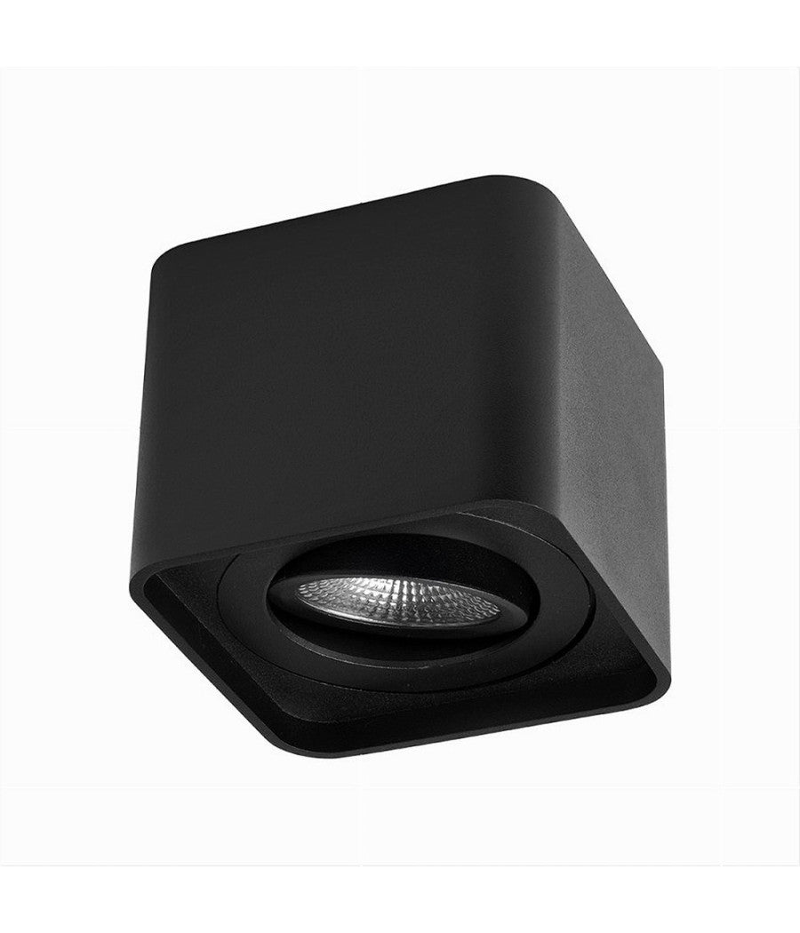 Porta Faretto Orientabile Da Soffitto Nero Per Faretto Gu10 / Gu5.3 P34-gu10-n1         