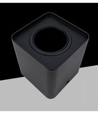 Porta Faretto Orientabile Da Soffitto Nero Per Faretto Gu10 / Gu5.3 P34-gu10-n1         