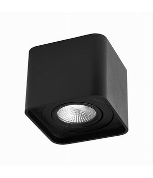 Porta Faretto Orientabile Da Soffitto Nero Per Faretto Gu10 / Gu5.3 P34-gu10-n1         