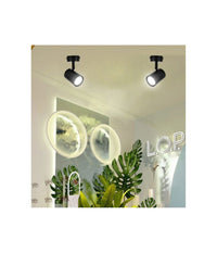 Porta Faretto Proiettore Orientabile Da Soffitto Parete A Cilindro Gu10 P28-gu10         