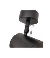 Porta Faretto Proiettore Orientabile Da Soffitto Parete A Cilindro Gu10 P28-gu10         