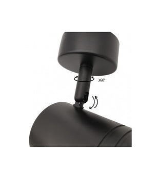 Porta Faretto Proiettore Orientabile Da Soffitto Parete A Cilindro Gu10 P28-gu10         