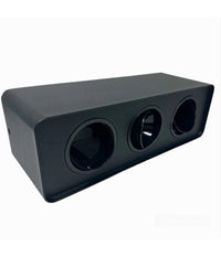 Porta Faretto Triplo Orientabile Da Soffitto Nero Per Faretto Gu10 Gu5.3 P34-n3         