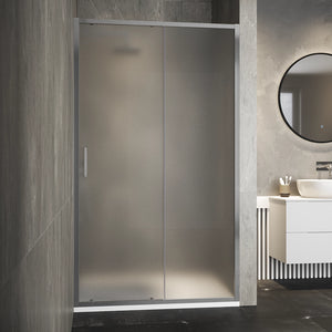 Porta doccia 150cm apertura scorrevole vetro 6mm opaco  | Aruba