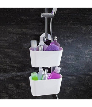 Porta Oggetti Cestino Con Gancio Appendere Doccia Bagno Casa Colori Vari 79460         