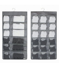 Porta Oggetti Organizer A Sospensione Con 12-18 Tasche Tessuto 40 X 78 Cm 69730         