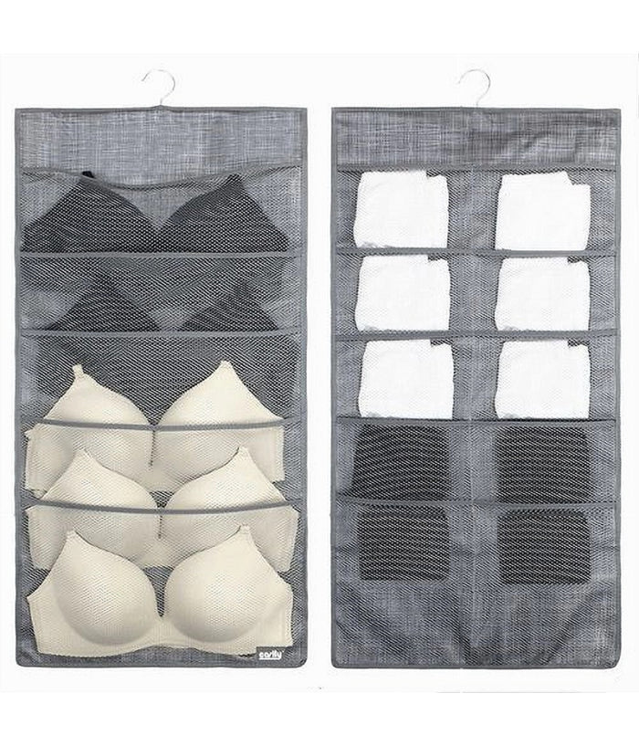 Porta Oggetti Organizer A Sospensione Con 5-10 Tasche In Tessuto 40 X 78cm 69731         