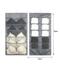 Porta Oggetti Organizer A Sospensione Con 5-10 Tasche In Tessuto 40 X 78cm 69731         