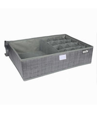 Porta Oggetti Tessuto Organizer Contenitore Biancheria 17 Posti 48x28x11cm 69722         