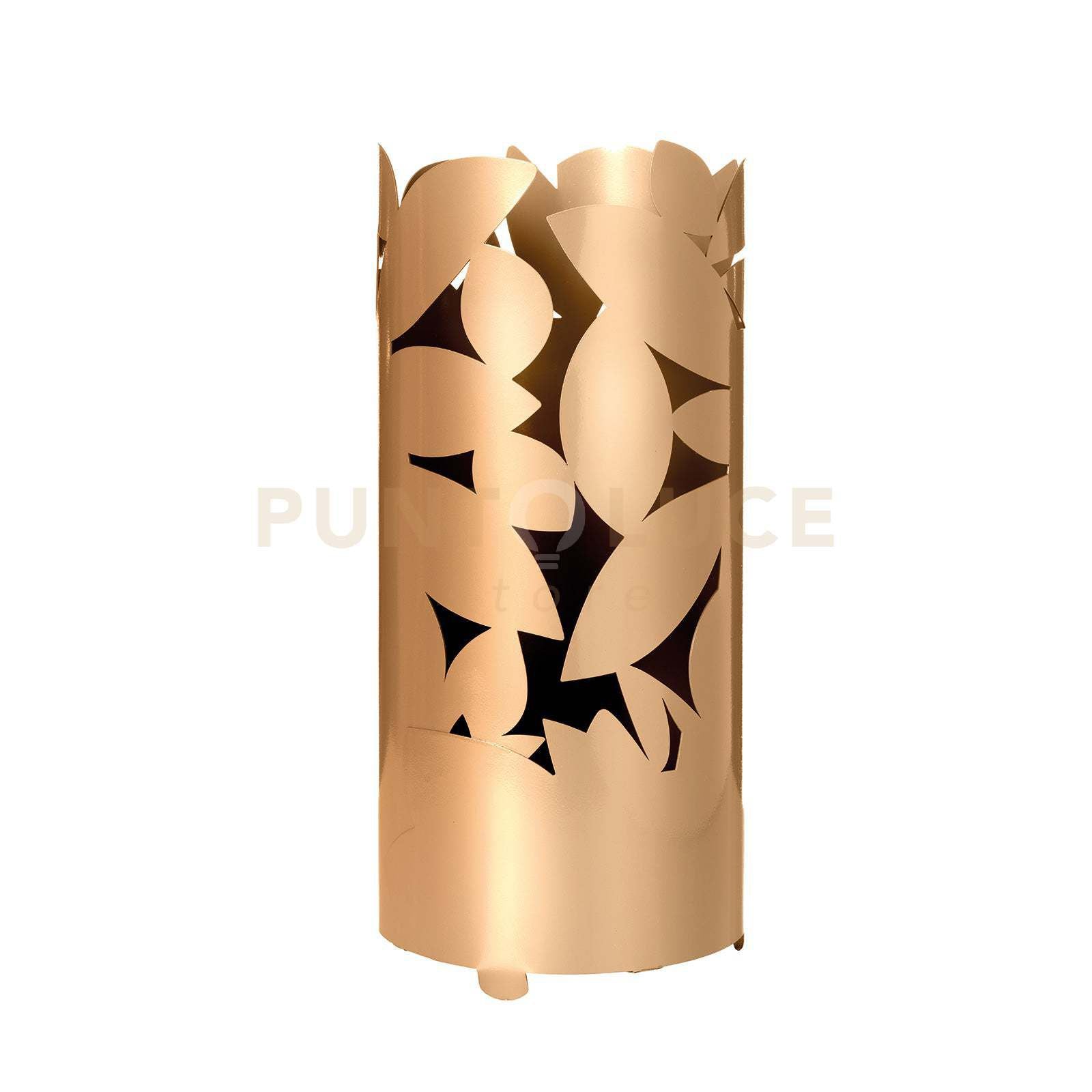 porta ombrelli autunno Oro laccato in Ferro D.23cm,h.55cm