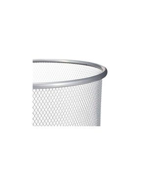 Porta Ombrelli Cesto Cestino Portaombrelli Metallo Traforato Casa Ufficio Silver         