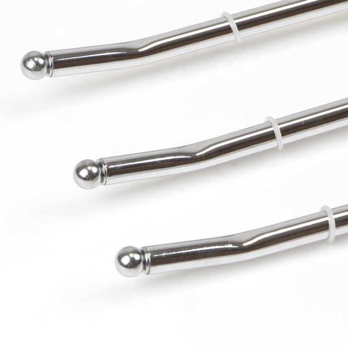 Porta pantaloni doppio estraibile per armadio., Cromato brillo, Acciaio e Tecnoplastica.