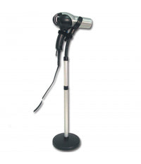 Porta Phon Asciugacapelli Da Terra 100 Cm Con Solida Base Per Parrucchiere         