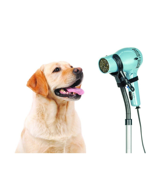 Porta Phon Asciugacapelli Da Terra 100 Cm Con Solida Base Per Parrucchiere         