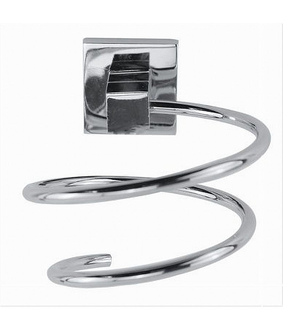 Porta Phon Asciugacapelli Moderno Doppio Fissaggio A Parete Bagno Square 59189         