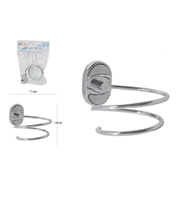 Porta Phon Asciugacapelli Moderno Fissaggio A Parete Muro Bagno 11 X 10 Cm 52016         