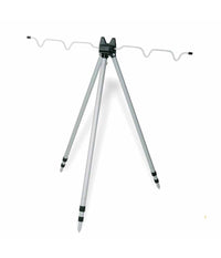 Porta Poggia Canne Tripode Treppiede Da Pesca Surf Casting Molo Porto Mare Lago         