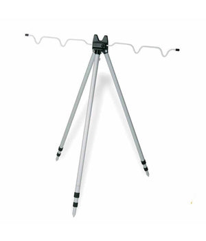 Porta Poggia Canne Tripode Treppiede Da Pesca Surf Casting Molo Porto Mare Lago         