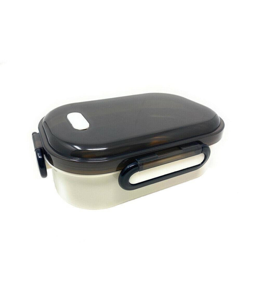 Porta Pranzo Termico Lunch Box Contenitore Con Vaschetta Estraibile Portavivande         