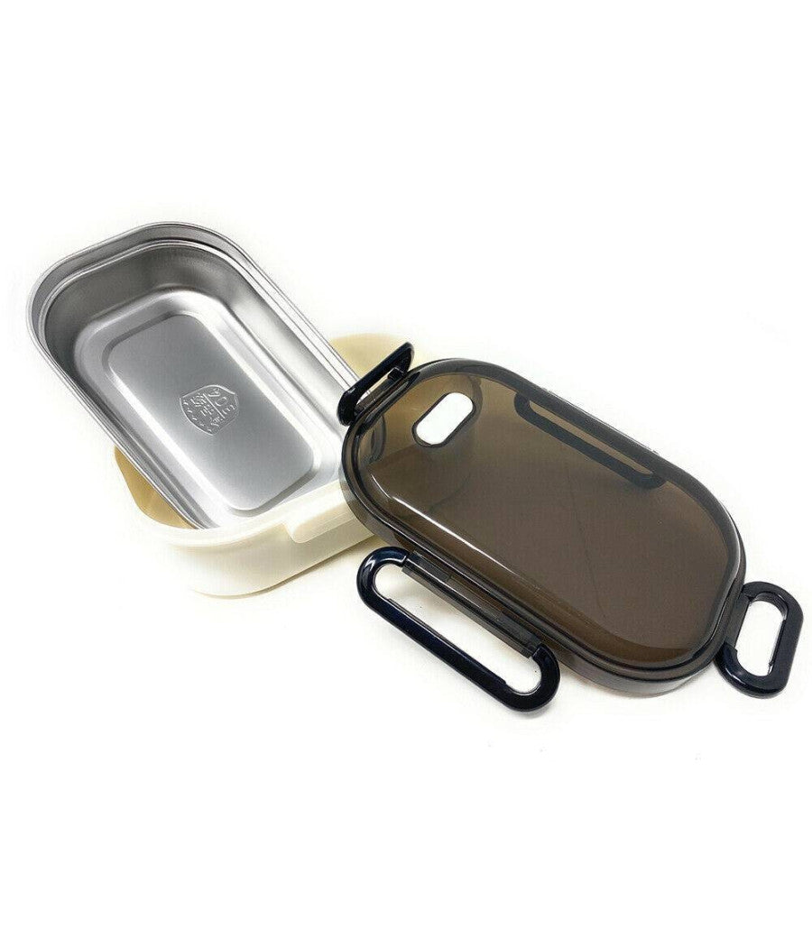 Porta Pranzo Termico Lunch Box Contenitore Con Vaschetta Estraibile Portavivande         