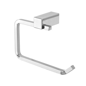 Porta rotolo a muro in acciaio cromato Unica