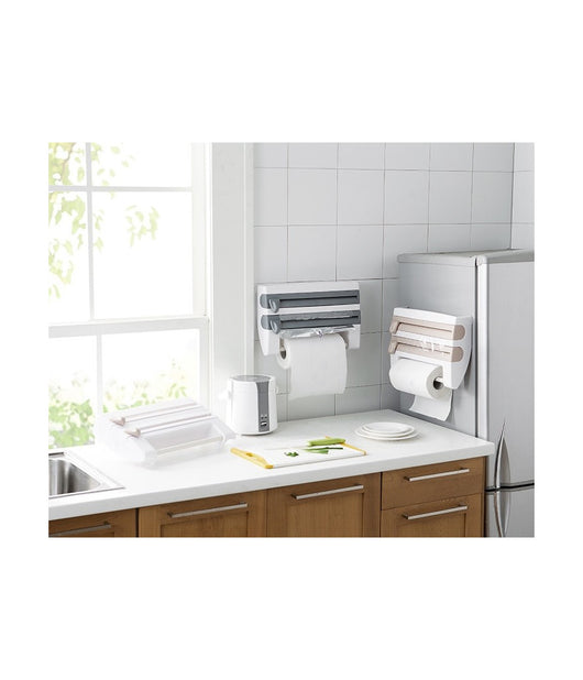 Porta Rotolo Portarotolo A Parete Da Muro Porta Scottex Carta Alluminio Cucina         