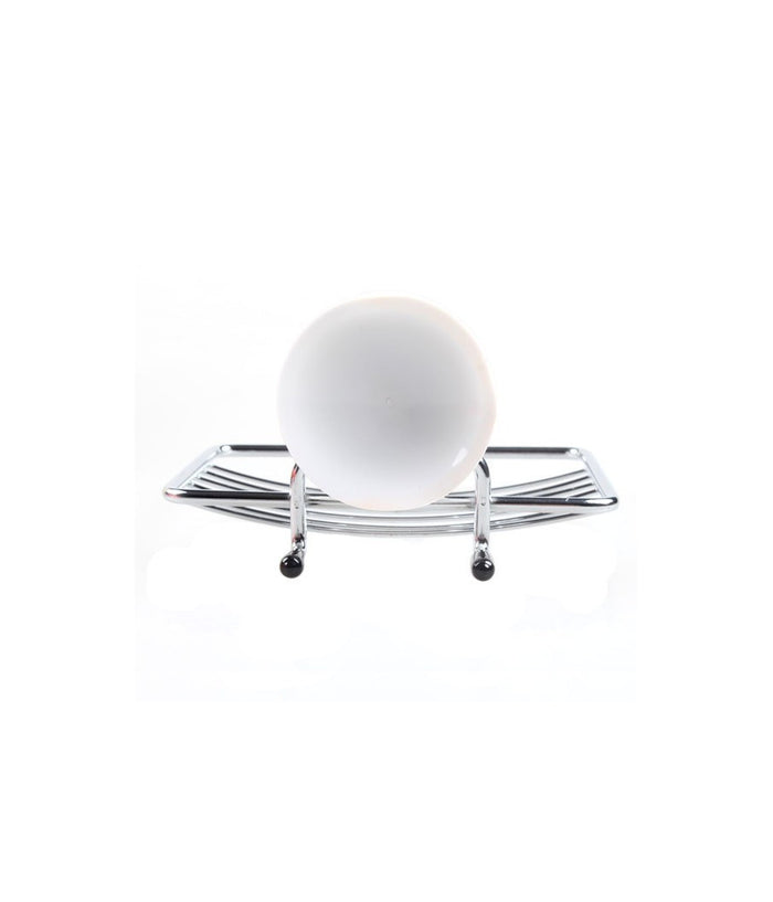 Porta Sapone Saponetta Con Attacco A Ventosa A Parete Per Bagno In Acciaio         