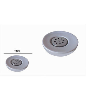 Porta Sapone Saponetta In Ceramica Con Piastra Accessorio Arredo Per Bagno 59874         