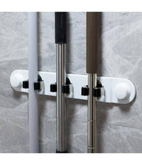 Porta Scope Da Muro Salva Spazio Supporto 3 Posti Cucina Casa Pulizia 59557         