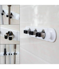 Porta Scope Da Muro Salva Spazio Supporto 3 Posti Cucina Casa Pulizia 59557         