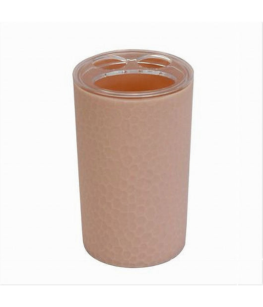 Porta Spazzolini Bicchiere Accessorio Bagno Rosa 3 Fori Portaspazzolini 79782         