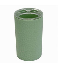 Porta Spazzolini Bicchiere Accessorio Bagno Verde A 3 Fori Portaspazzolini 79786         