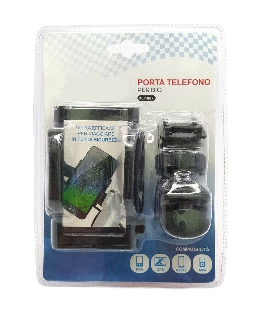 Porta Telefono Cellulare Per Bicicletta Bici Universale Supporto Gps Pda Xc-1887         