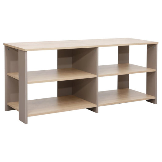 Porta Tv Baez 120x40x54 Cm Naturale E Tortora