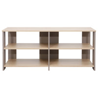 Porta Tv Baez 120x40x54 Cm Naturale E Tortora