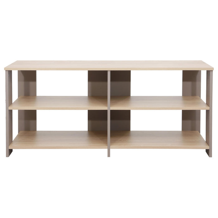 Porta Tv Baez 120x40x54 Cm Naturale E Tortora