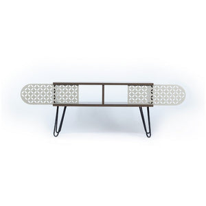 Mobile porta Tv Illia 106x30x48H MT190111 colore noce