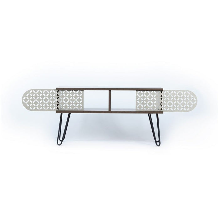 Mobile porta Tv Illia 106x30x48H MT190111 colore noce