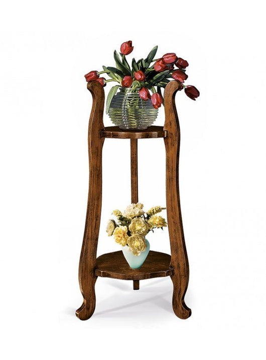 Porta vaso in legno massello misura  l.44 p.44 h.94