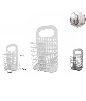 Portabiancheria Cesto Pieghevole Portaoggetti Cestino Biancheria Casa Bagno 70528         