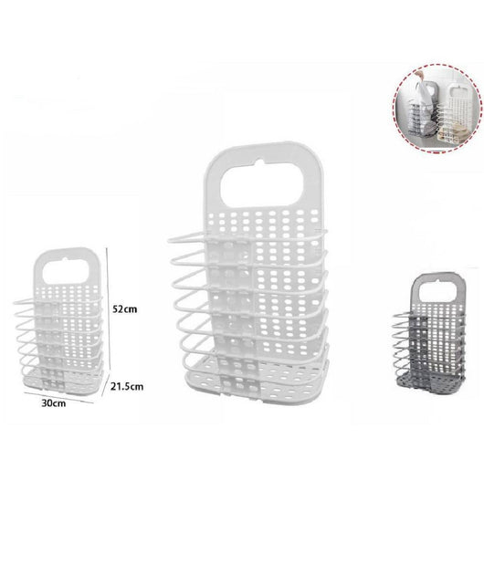 Portabiancheria Cesto Pieghevole Portaoggetti Cestino Biancheria Casa Bagno 70528         