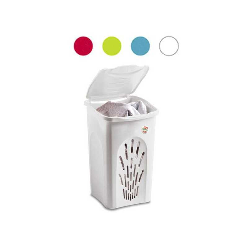 Portabiancheria Primavera Traf. Bianco 50 Stefanpl